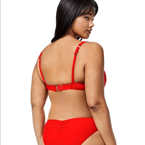 Maxswim Jules Bikini Top Lipstick NWT 30G - Picture 2 of 5